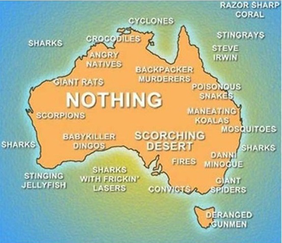 Map of Australia